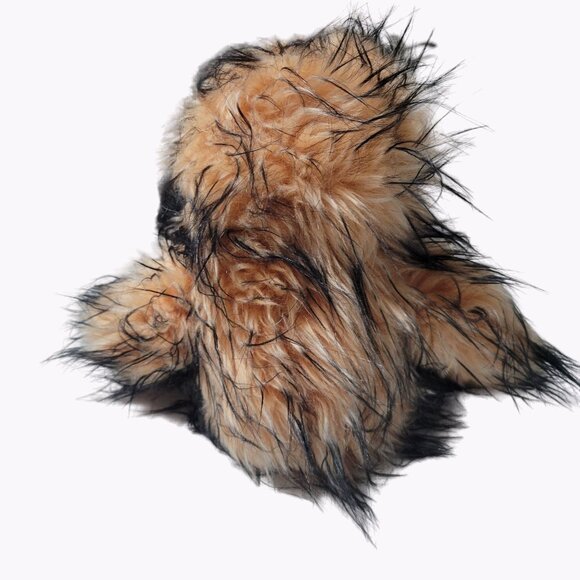 Aurora Sloth 14 in Plush Orange Black Long Hair Stuffed Animal Justice Cuddle Me - Picture 3 of 7